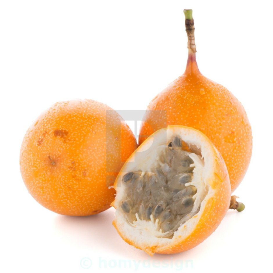 Круглый оранжевый фрукт