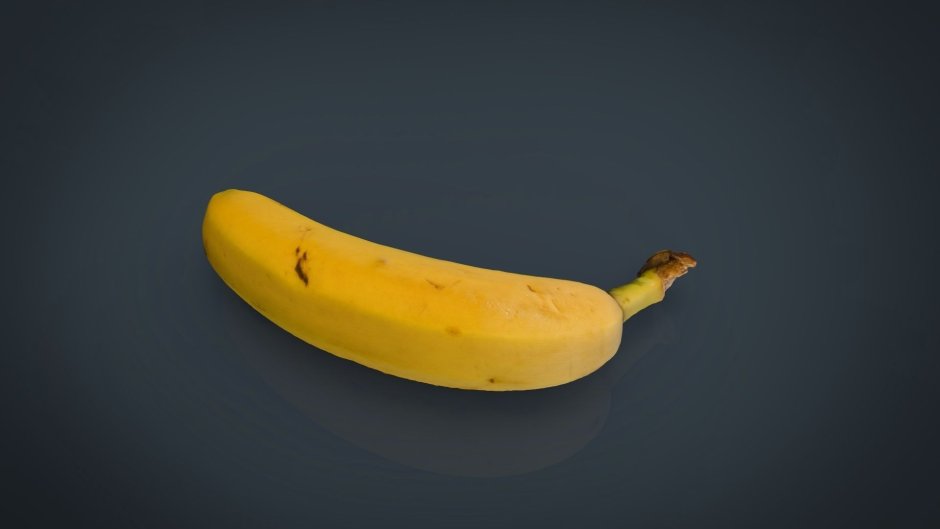 Банан полуочищенный