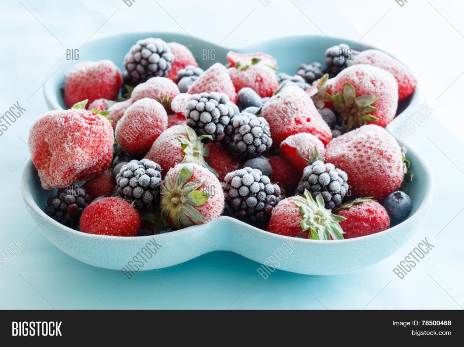 Быстрозамороженные ягоды