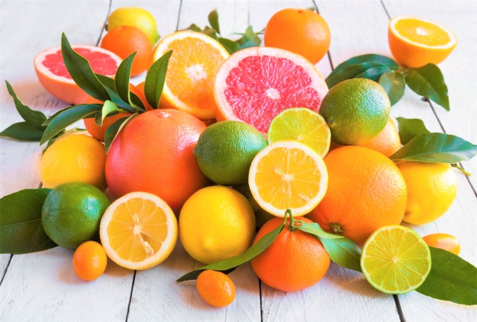 Апельсин мандарин лимон лайм грейпфрут и Свити