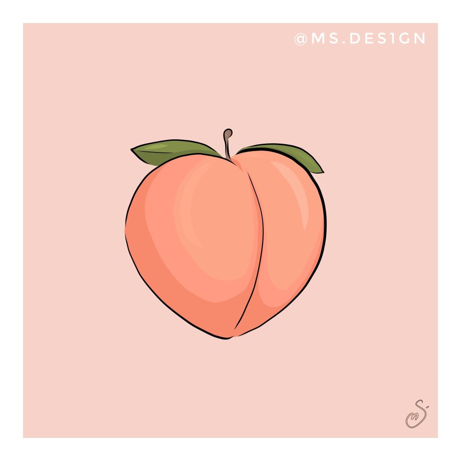 Милый персик