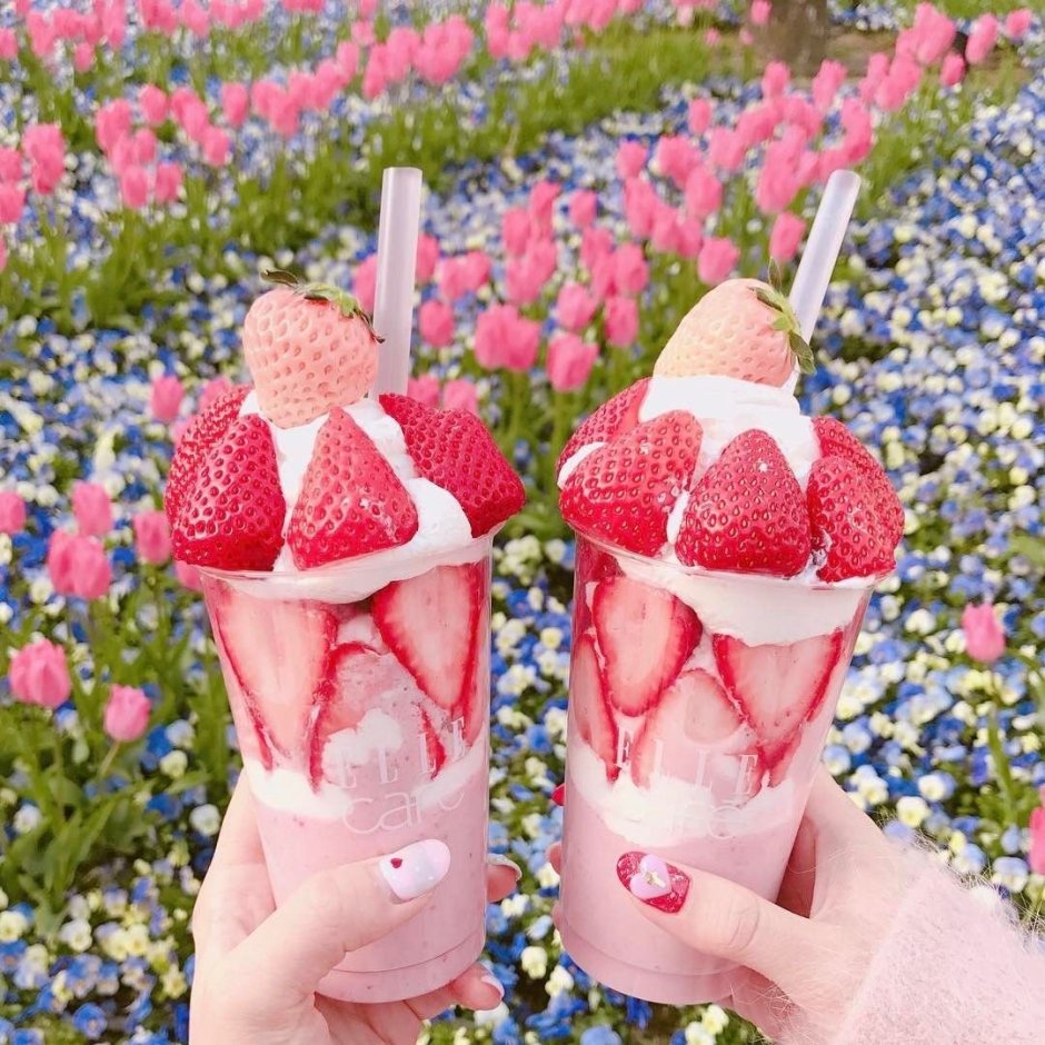 Мороженое «клубника»