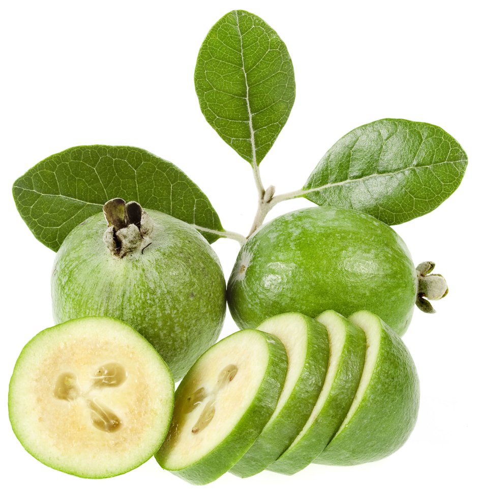 Зеленый фрукт фейхоа