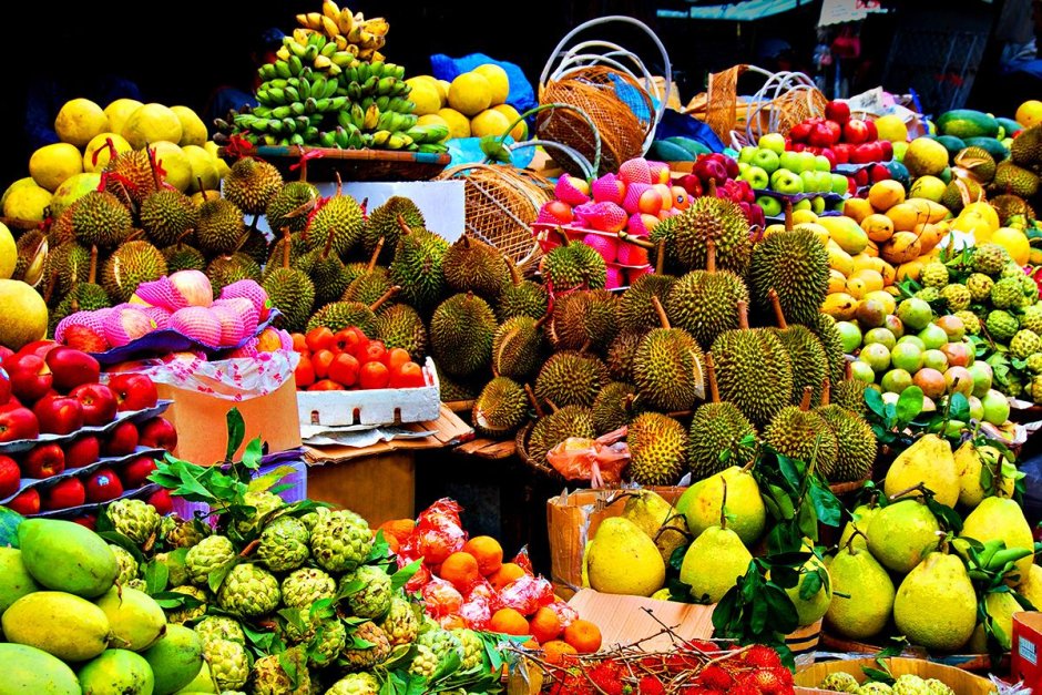 Куала Лумпур фрукты