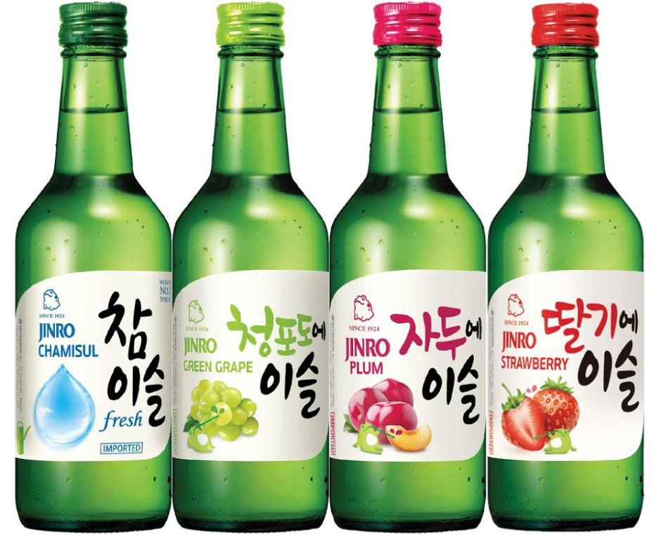 Корейский алкогольный напиток соджу