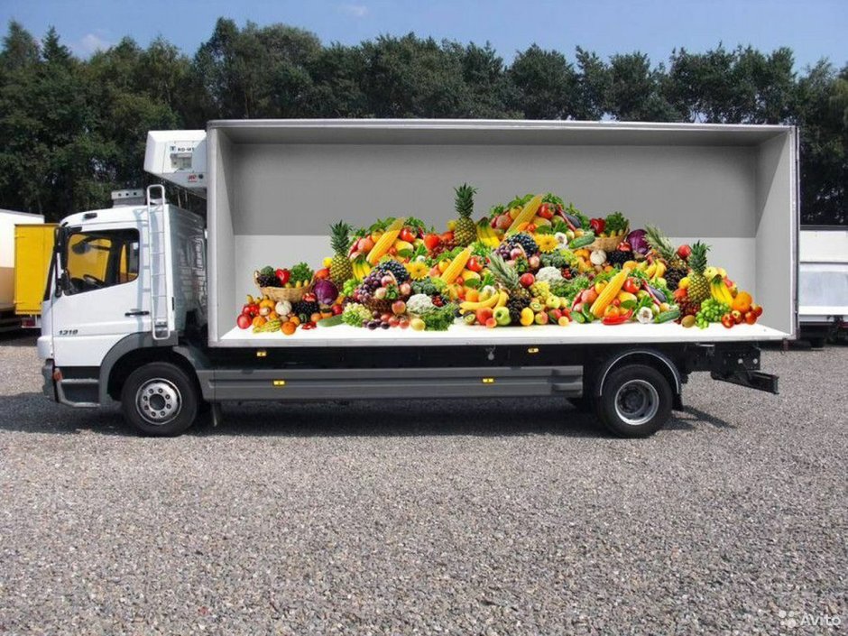Машина для перевозки овощей
