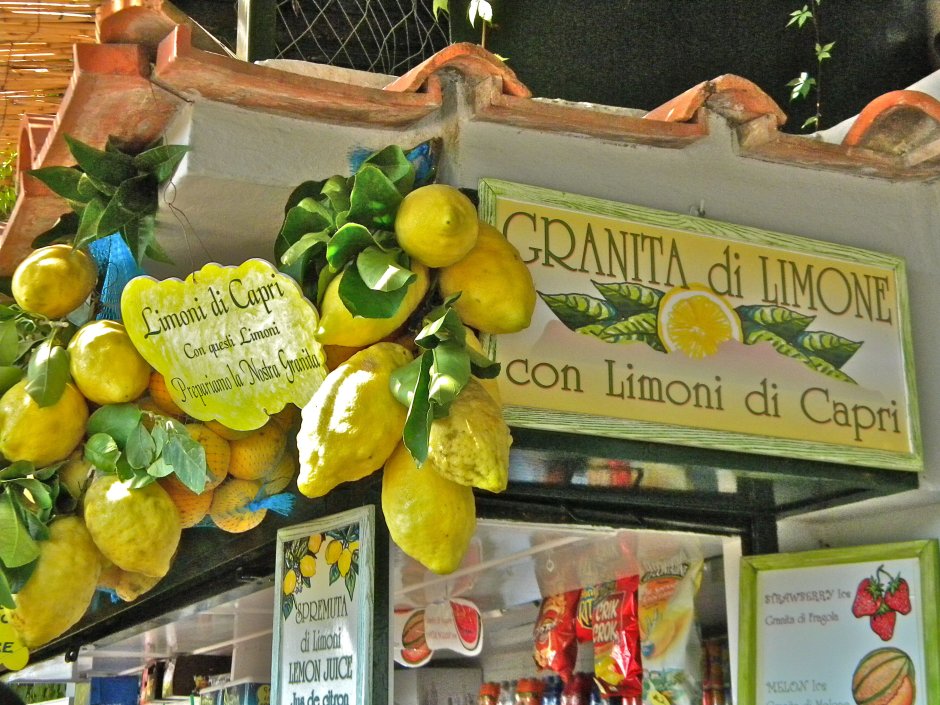 Капри лимоны Италия
