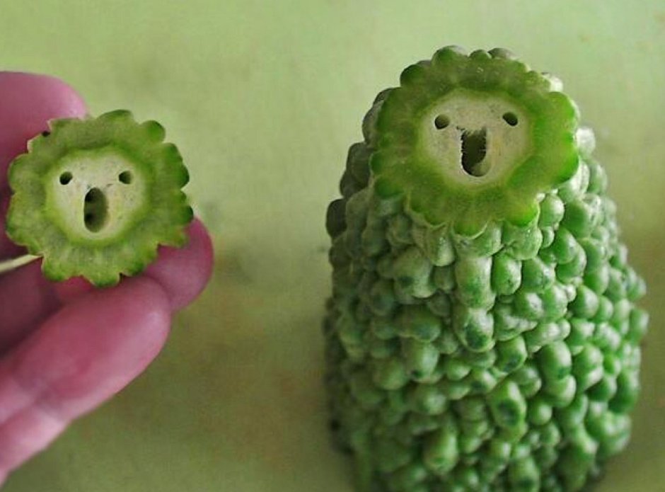 Смешные овощи