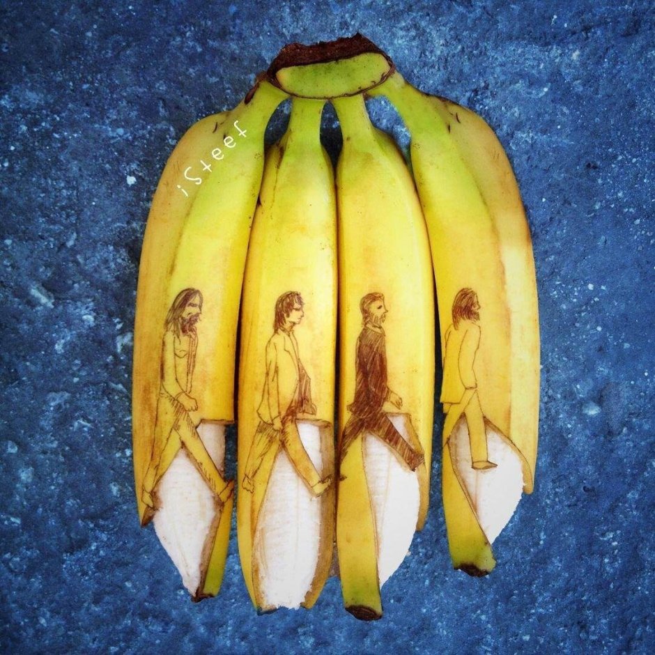 Необычные бананы