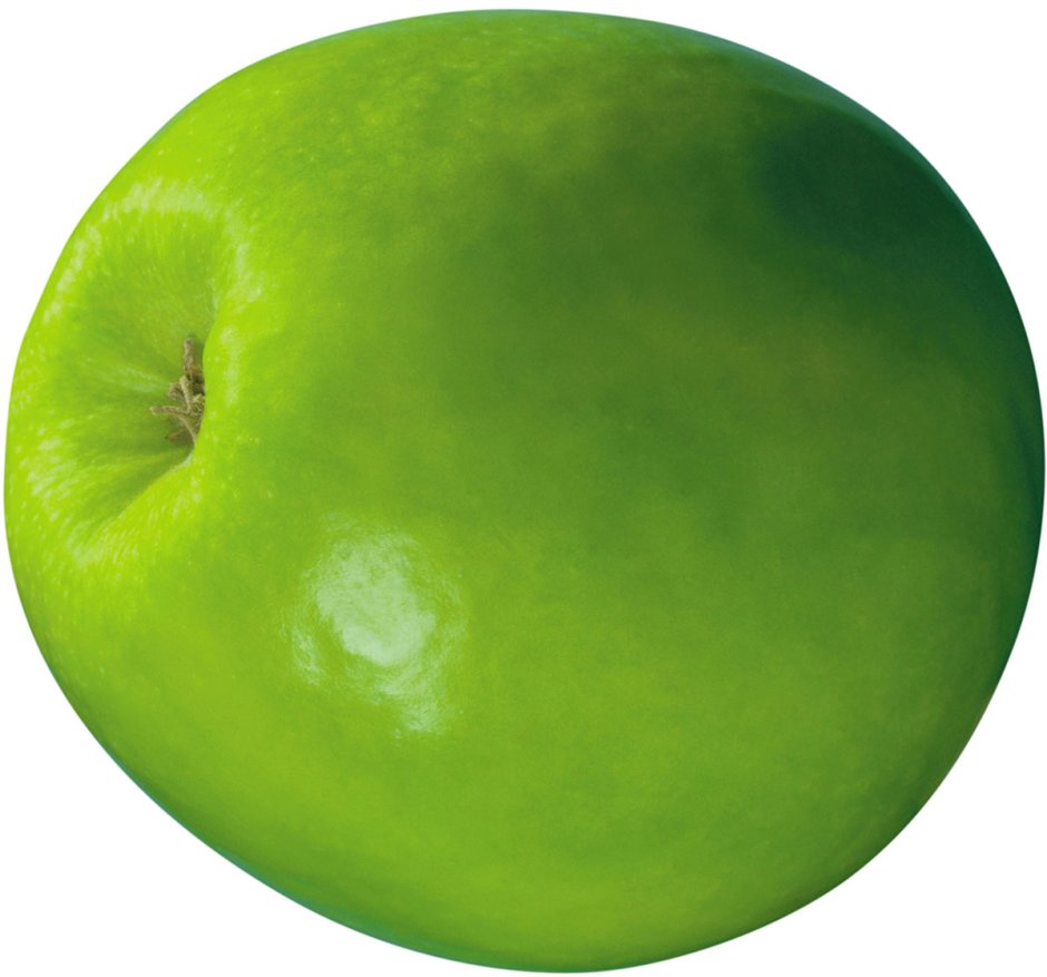 Светло зеленое яблоко