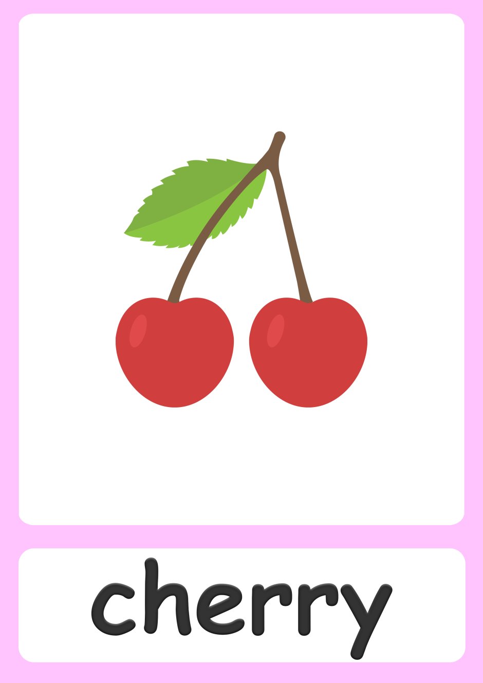 Fruits Flashcards for Kids