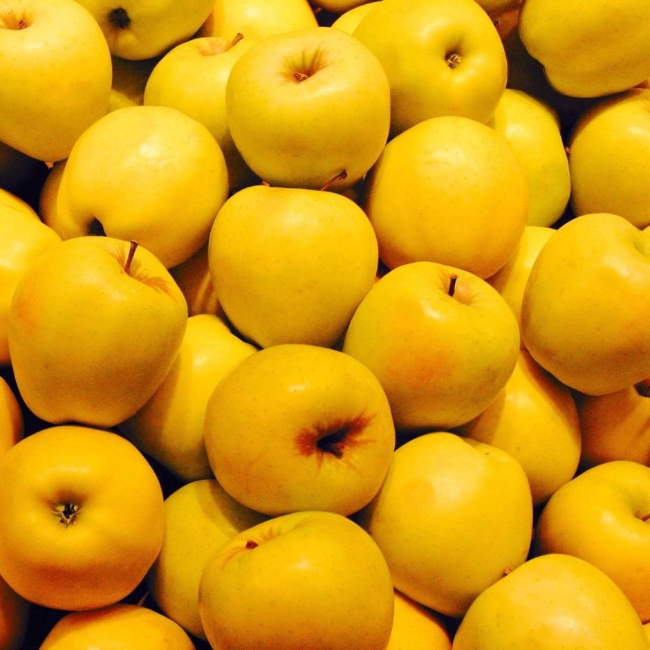 Яблоки желтые
