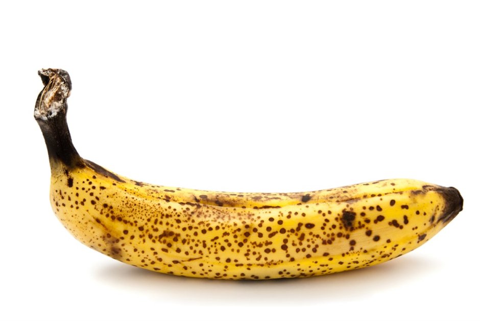 Стухший банан
