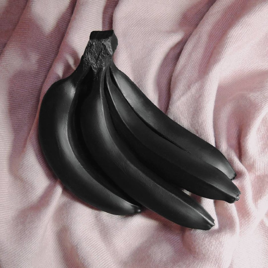 Черный сорт бананов