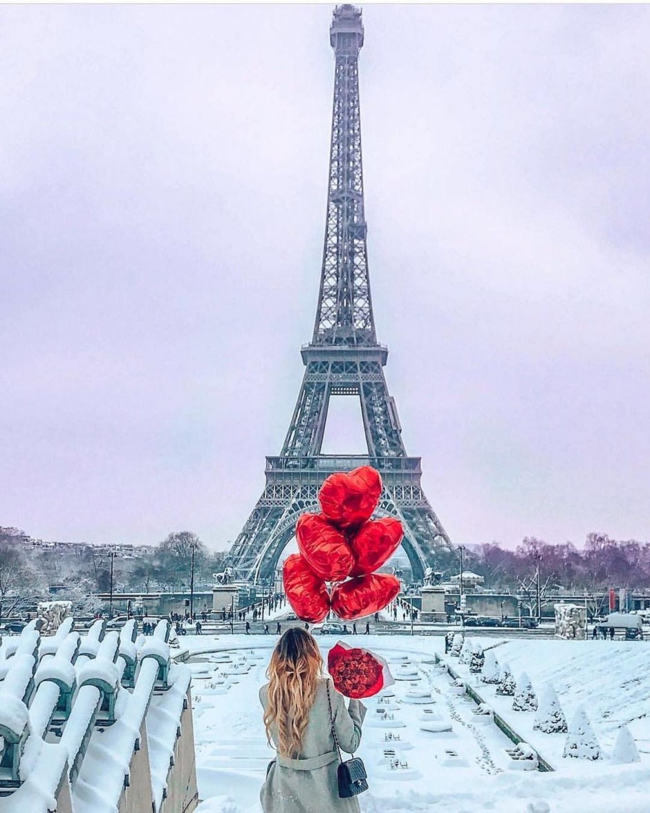 Париж Эйфелева башня любовь