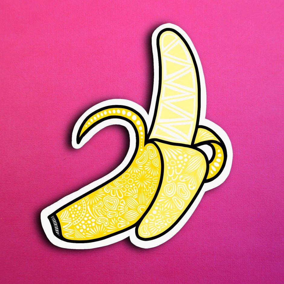 Стикеры бананчик