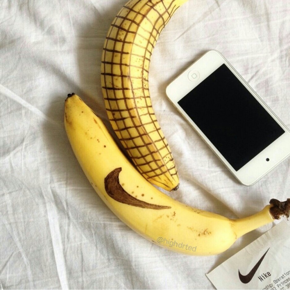 Эстетичный банан
